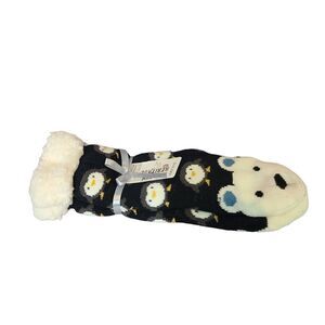 Modern Heritage Cozy Penguin Lounge Socks Size 9-11